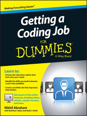 cover image of Getting a Coding Job For Dummies